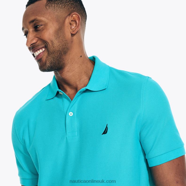 Nautica Sustainably Crafted Classic Fit Polo L6J4L32 Star Sapphire Men