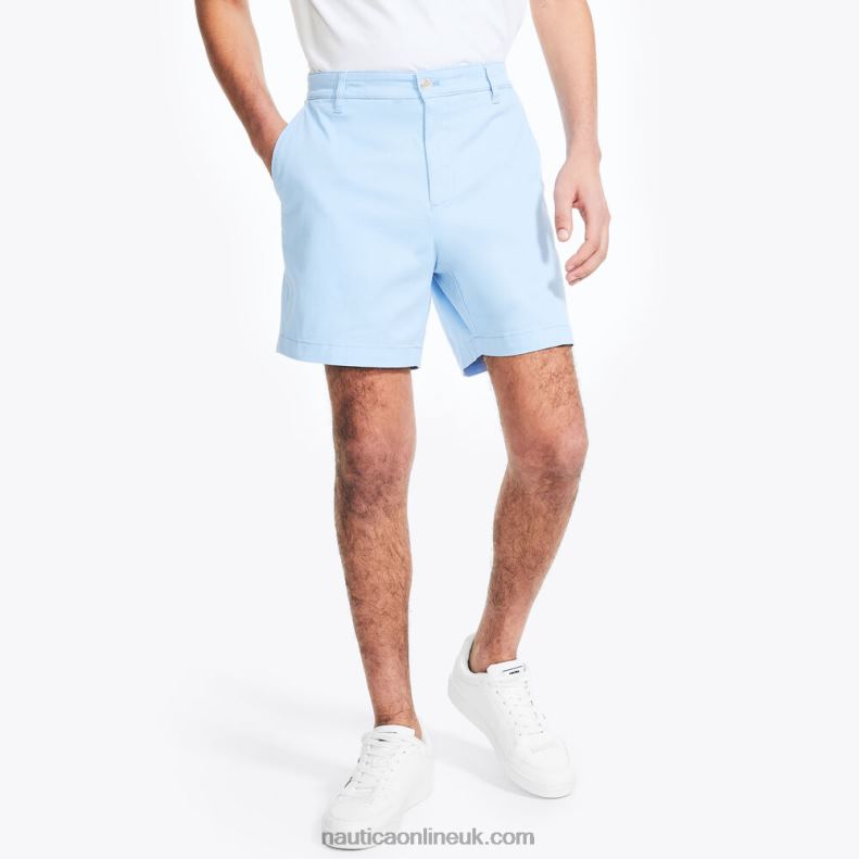 Nautica 6" Deck Short L6J4L556 Azure Blue Men