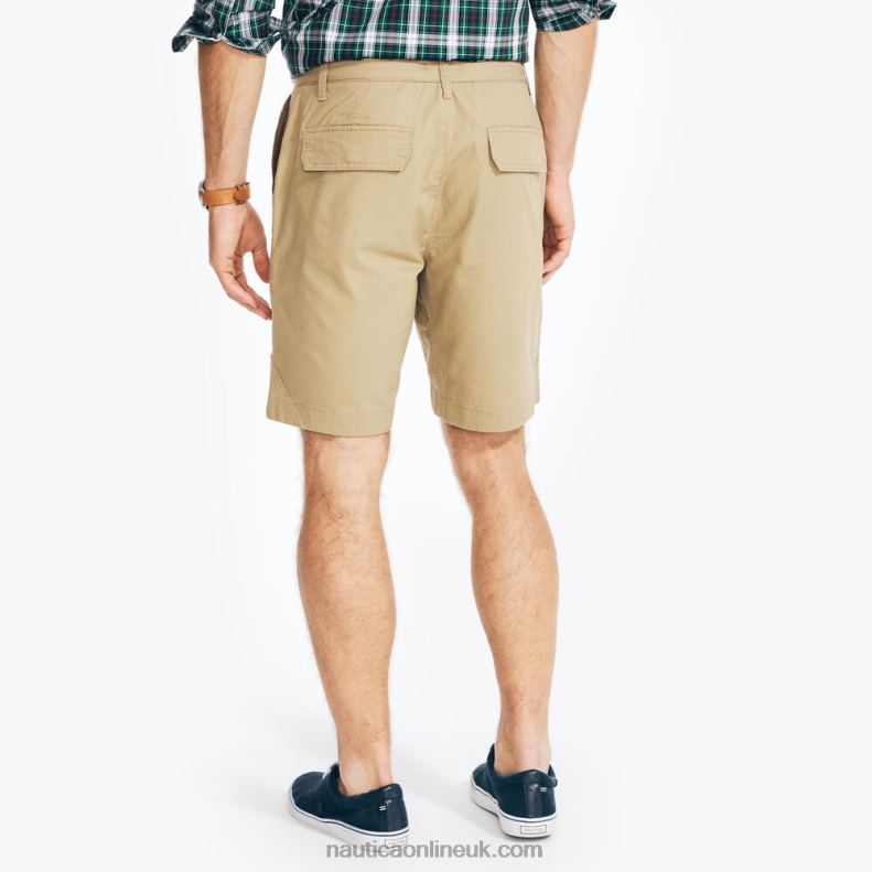 Nautica 8.5\" Utility Cargo Short L6J4L219 Tuscany Tan Men