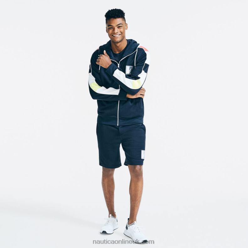 Nautica 9\" Big & Tall Side Panel Knit Short L6J4L649 Navy Men