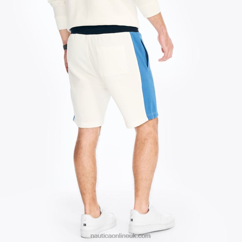 Nautica 9\" Colorblock Short L6J4L180 Sail White Men