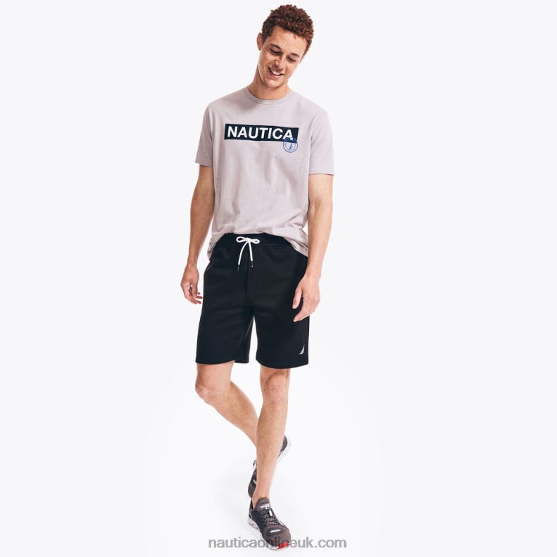Nautica 9\'\' J-Class Fleece Short L6J4L640 True Black Men