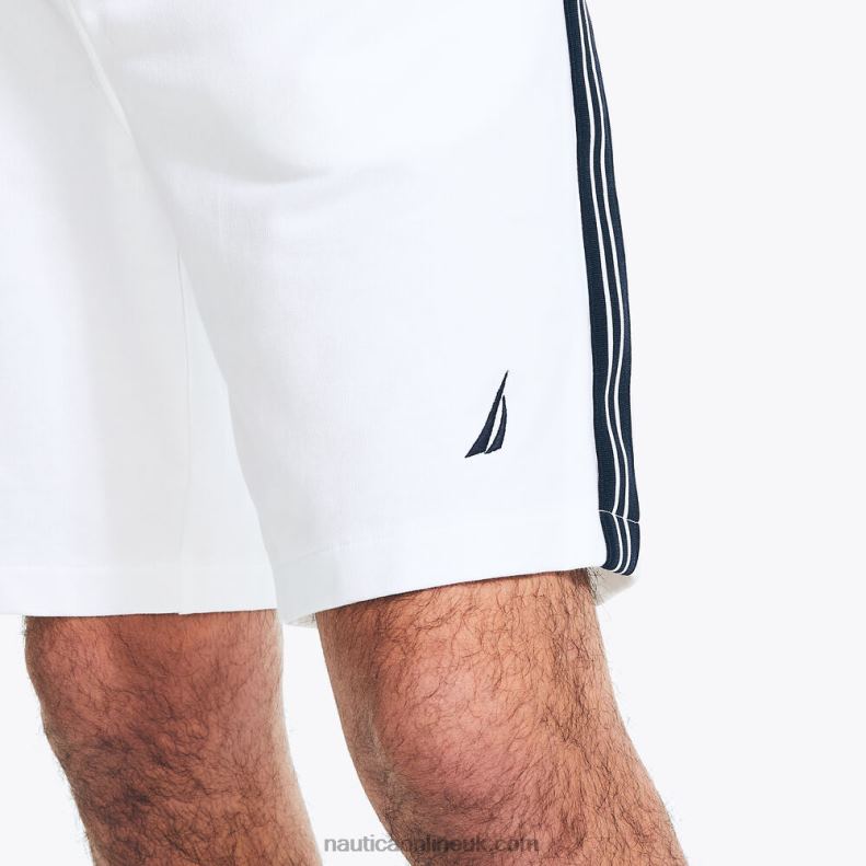 Nautica 9\" Terry Short L6J4L572 Bright White Men