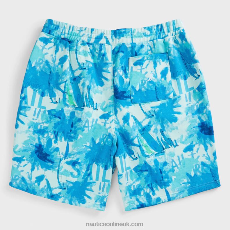 Nautica Big & Tall Classic Fit Shorts L6J4L653 Aquabreeze Men