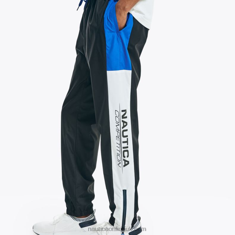 Nautica Competition Colorblock Pull-On Pant L6J4L207 True Black Men