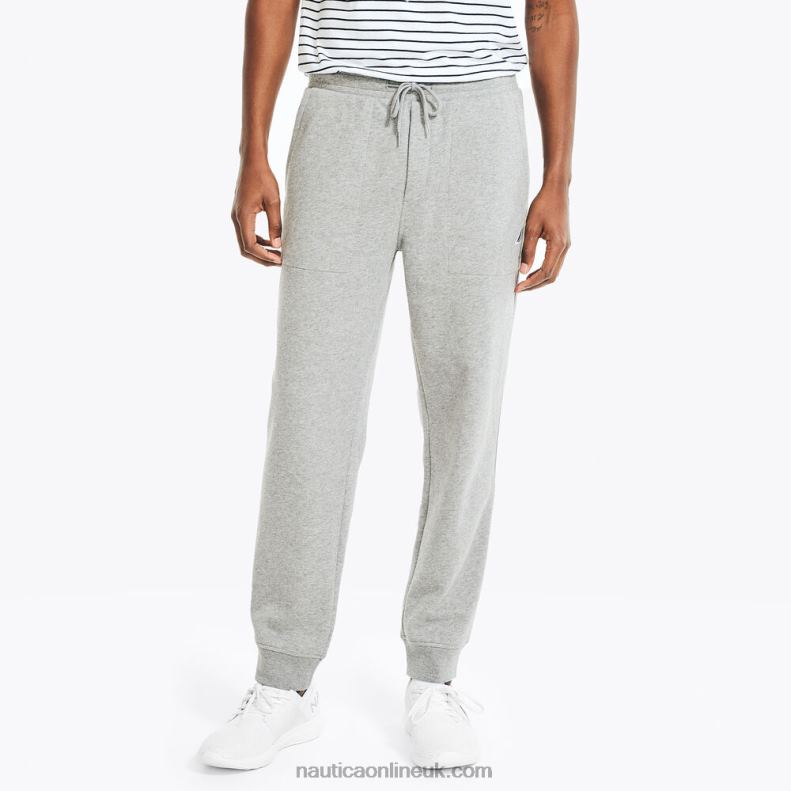 Nautica J-Class Fleece Jogger L6J4L493 Stone Grey Heather Men
