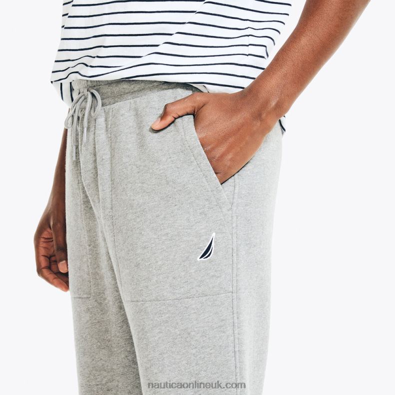 Nautica J-Class Fleece Jogger L6J4L493 Stone Grey Heather Men