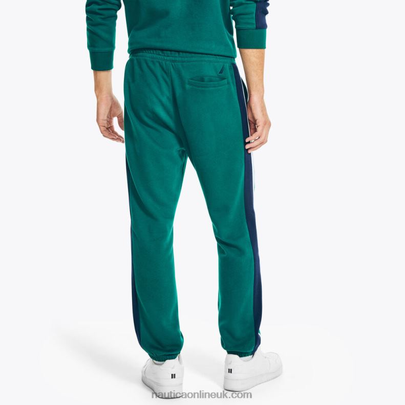 Nautica Sustainably Crafted Colorblock Jogger L6J4L139 Cosmic Fern Men