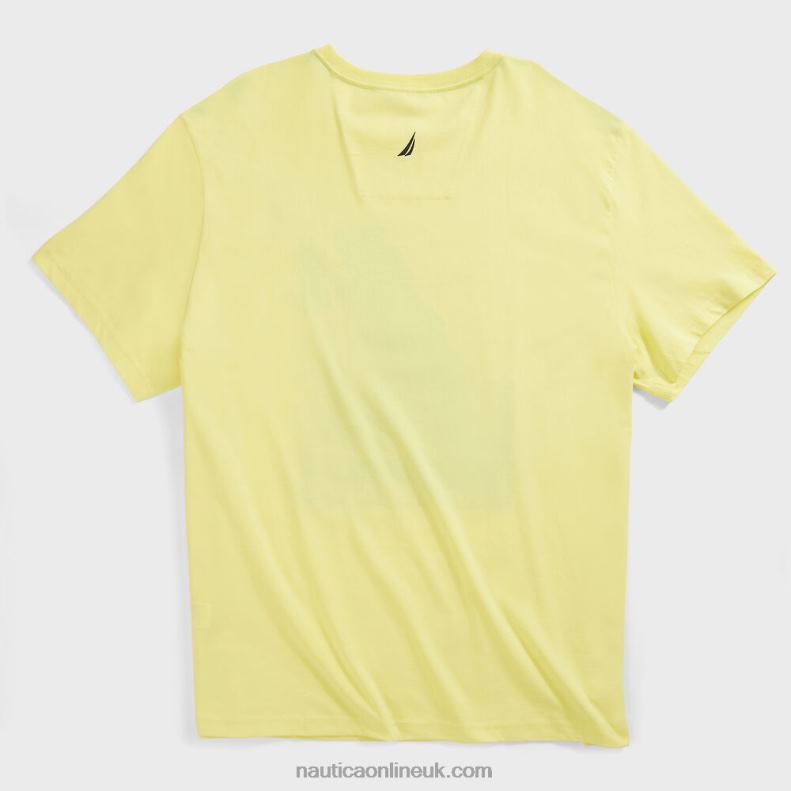 Nautica Big & Tall Sailboard Graphic T-Shirt L6J4L687 Dusty Honey Gold Men