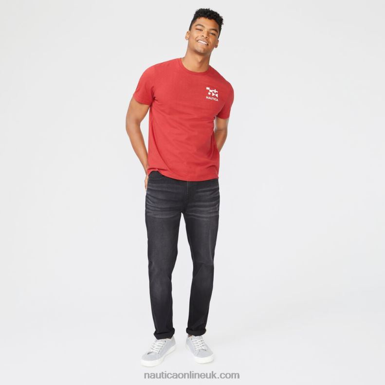 Nautica Big & Tall Sustainably Crafted Graphic T-Shirt L6J4L719 Lotus Men