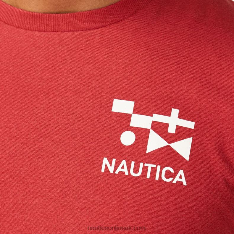 Nautica Big & Tall Sustainably Crafted Graphic T-Shirt L6J4L719 Lotus Men