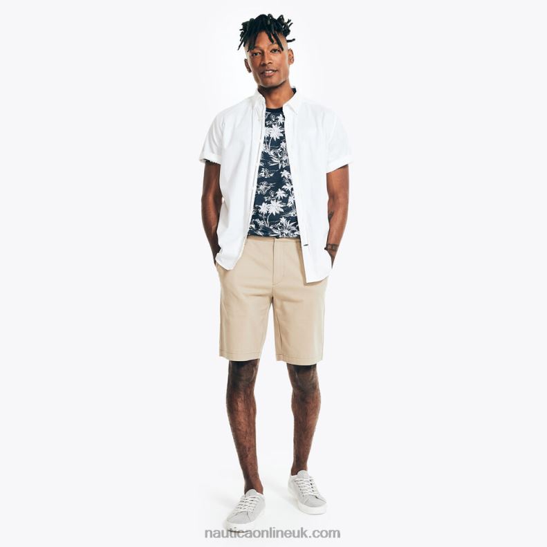 Nautica Big & Tall Sustainably Crafted Printed T-Shirt L6J4L583 Navy Men