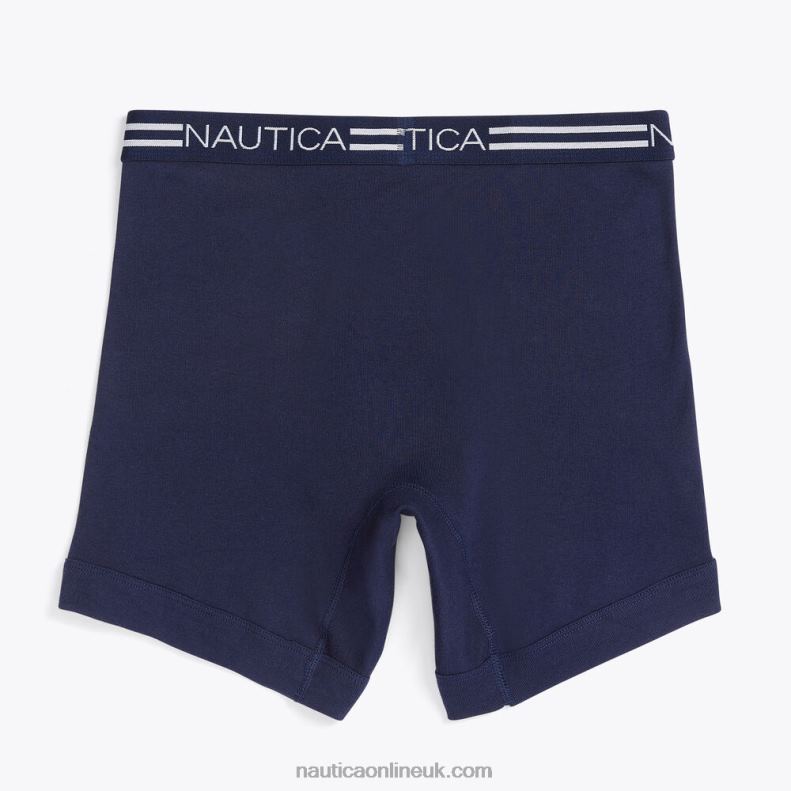 Nautica Classic Boxer Briefs 3-Pack L6J4L65 Olive Grey Men