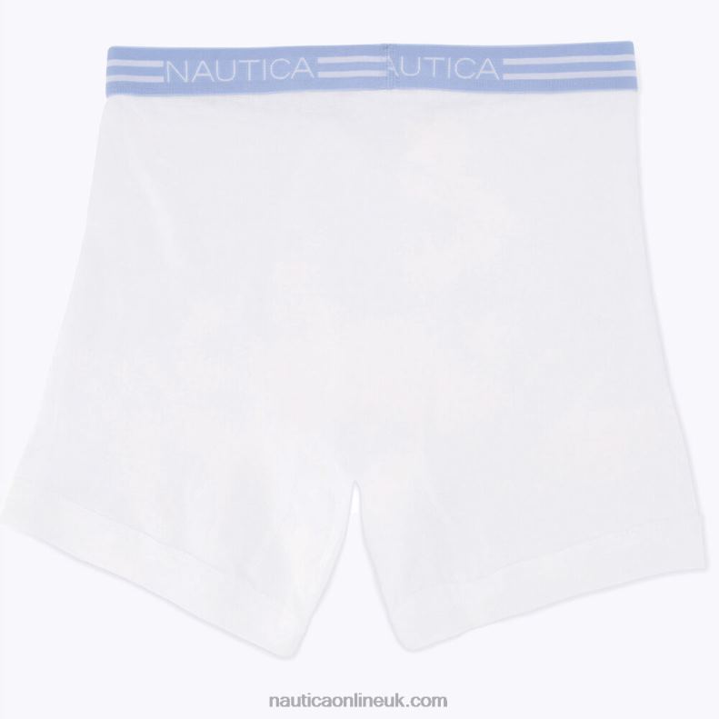 Nautica Cotton Boxer Briefs 4-Pack L6J4L686 Abalone Heather Men