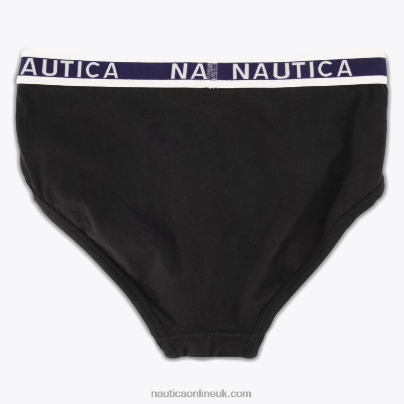 Nautica Stretch Cotton Briefs 3-Pack L6J4L606 Charcoal T Men