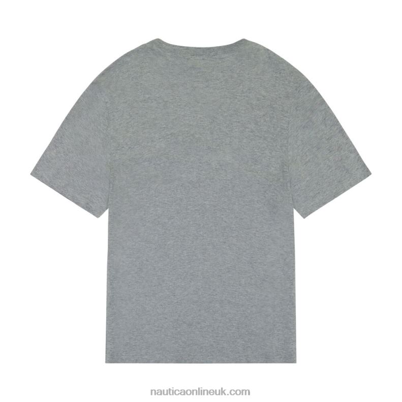 Nautica V-Neck T-Shirts 3-Pack L6J4L216 Tan Men