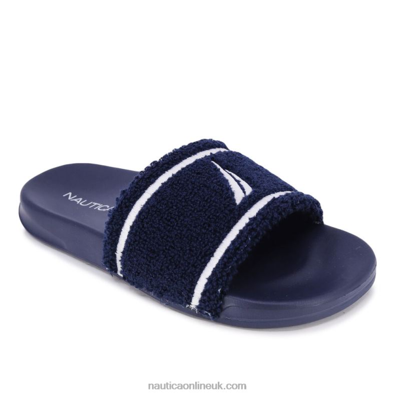 Nautica J-Class Slide L6J4L1045 Navy Men