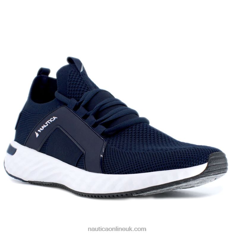 Nautica Logo Mesh Sneaker L6J4L533 Ice Blue Men