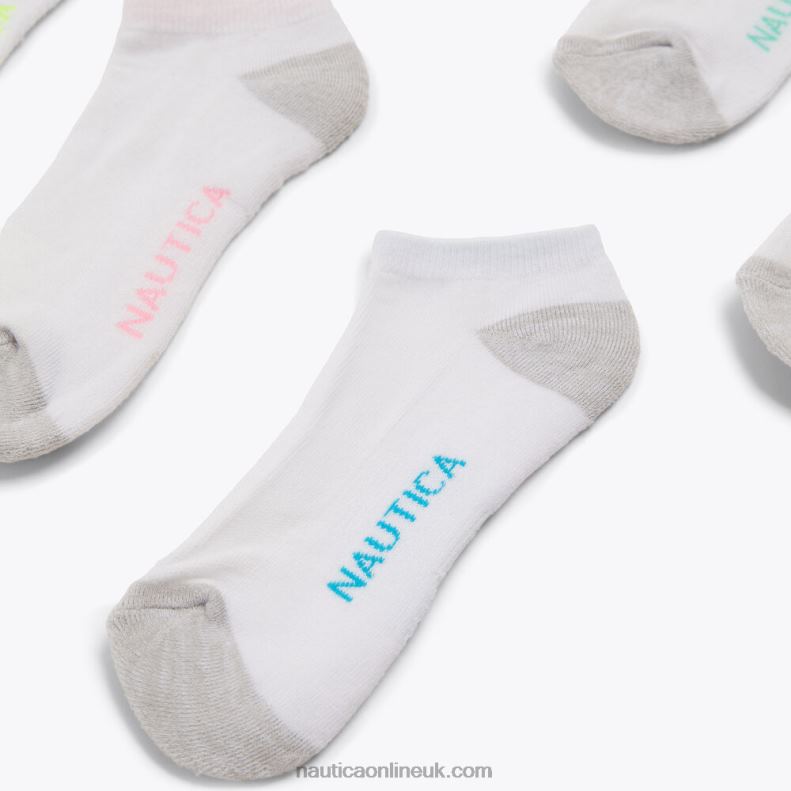 Nautica Athletic Low Cut Socks 6-Pack L6J4L797 Multi Women