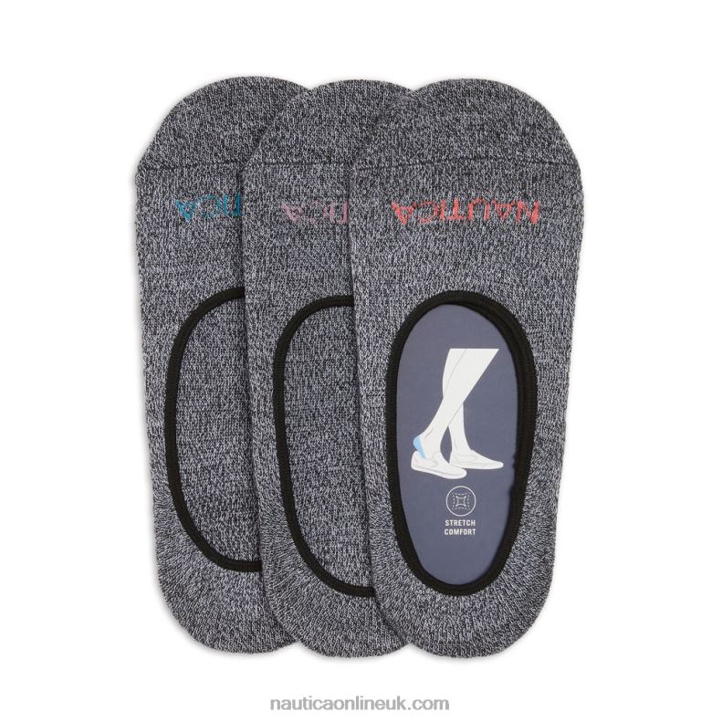 Nautica Cuff Liner Socks 3-Pack L6J4L891 Multi Women