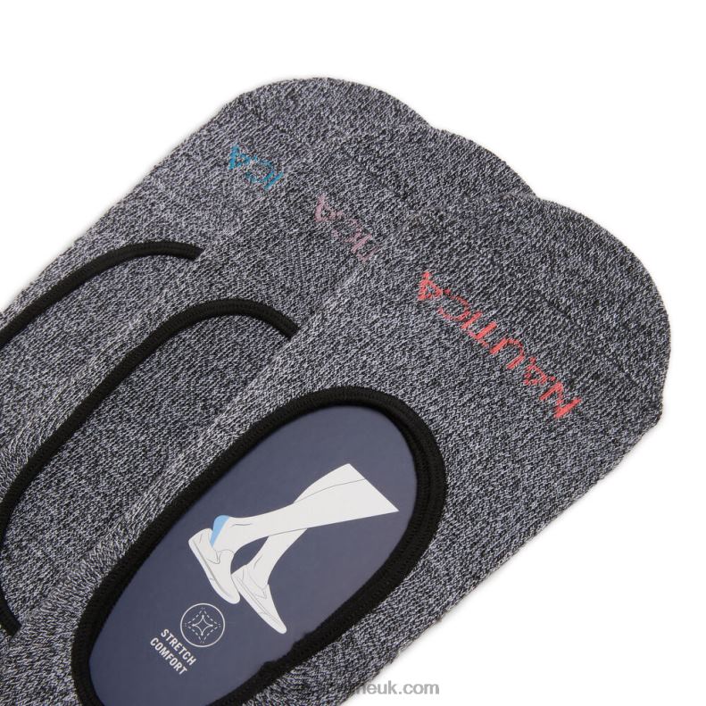 Nautica Cuff Liner Socks 3-Pack L6J4L891 Multi Women