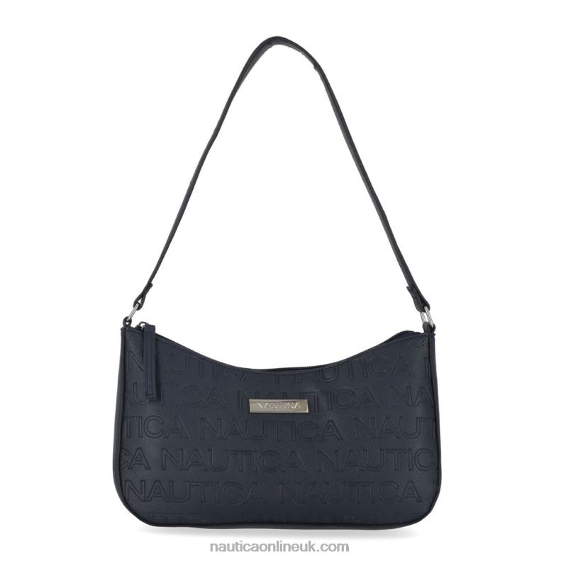 Nautica Delray Baguette Shoulder Bag L6J4L953 Workshirt Blue Women