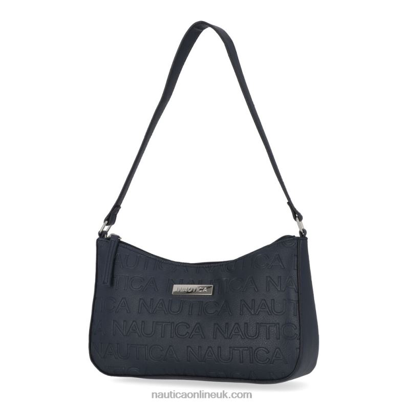 Nautica Delray Baguette Shoulder Bag L6J4L953 Workshirt Blue Women
