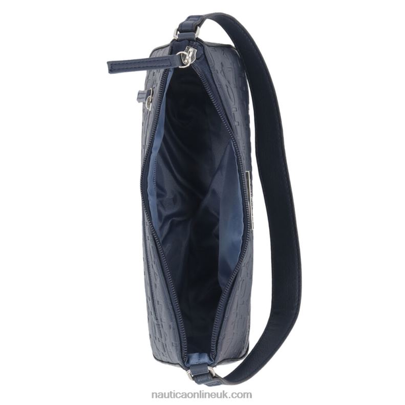 Nautica Delray Baguette Shoulder Bag L6J4L953 Workshirt Blue Women
