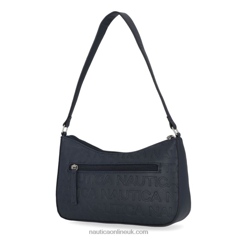 Nautica Delray Baguette Shoulder Bag L6J4L953 Workshirt Blue Women