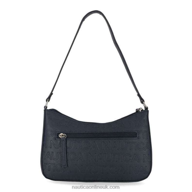 Nautica Delray Baguette Shoulder Bag L6J4L953 Workshirt Blue Women