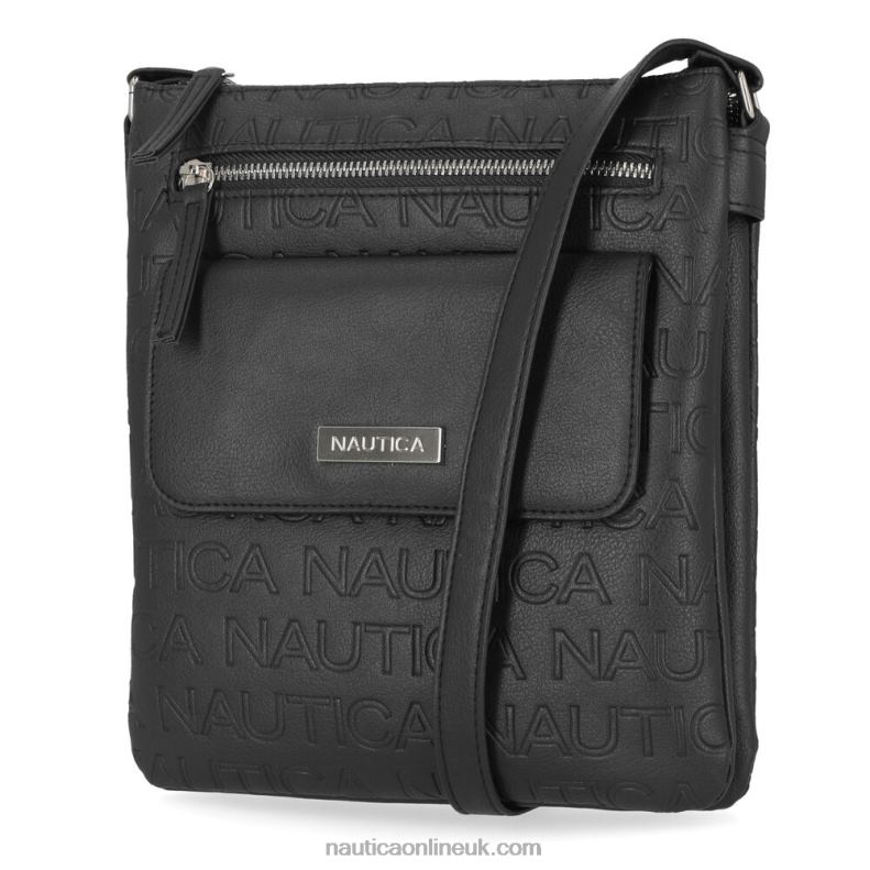 Nautica Delray Key Largo Crossbody Bag L6J4L855 Black Women
