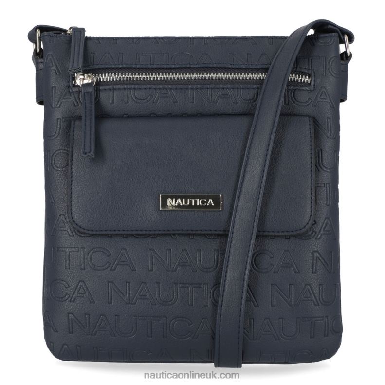 Nautica Delray Key Largo Crossbody Bag L6J4L871 Workshirt Blue Women