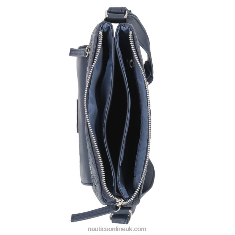 Nautica Delray Key Largo Crossbody Bag L6J4L871 Workshirt Blue Women