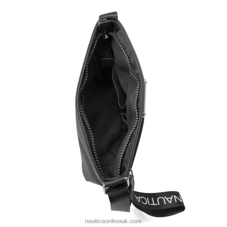 Nautica Diver Canvas Crossbody Bag L6J4L873 True Black Women