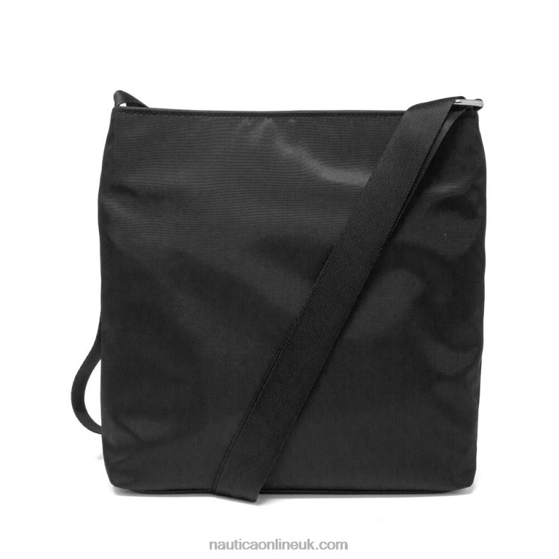 Nautica Diver Canvas Crossbody Bag L6J4L873 True Black Women