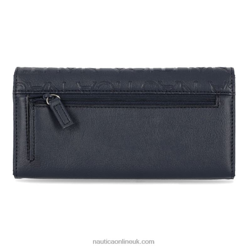 Nautica Money Manager Continental Wallet L6J4L1011 Workshirt Blue Women