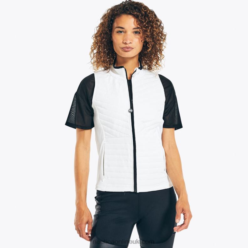 Nautica Competition Lightweight Running Vest L6J4L983 Bright White Women
