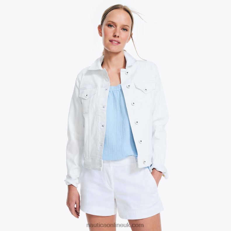 Nautica Jeans Co. Denim Jacket L6J4L752 Shell Women