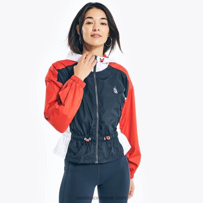 Nautica Reissue Colorblock Peplum Jacket L6J4L842 Navy Women