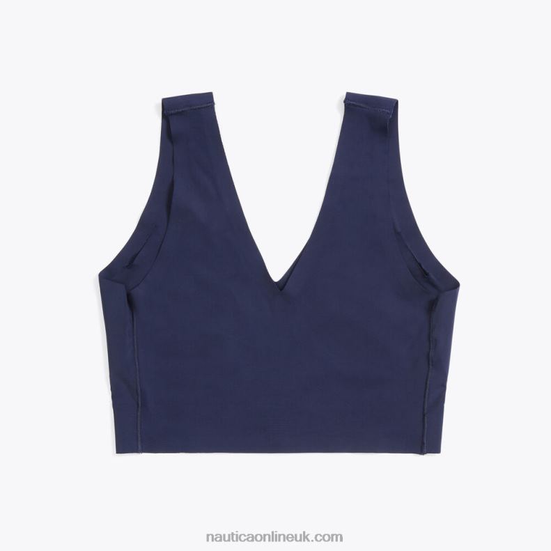 Nautica Laser-Cut Bralettes 2-Pack L6J4L796 Workshirt Blue Women