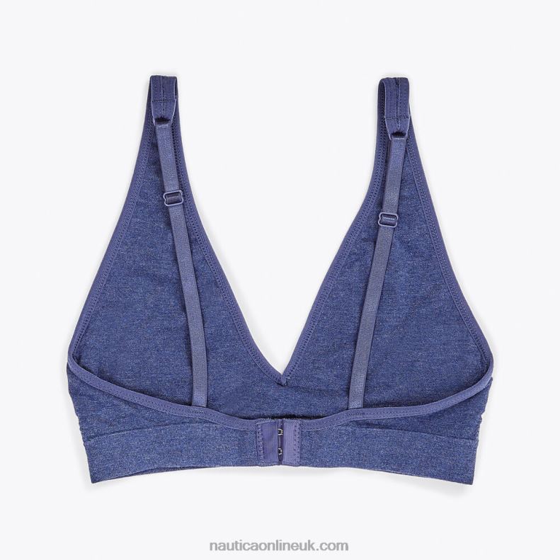 Nautica Seamless Logo Bra 3-Pack L6J4L1004 Angel Blue Women