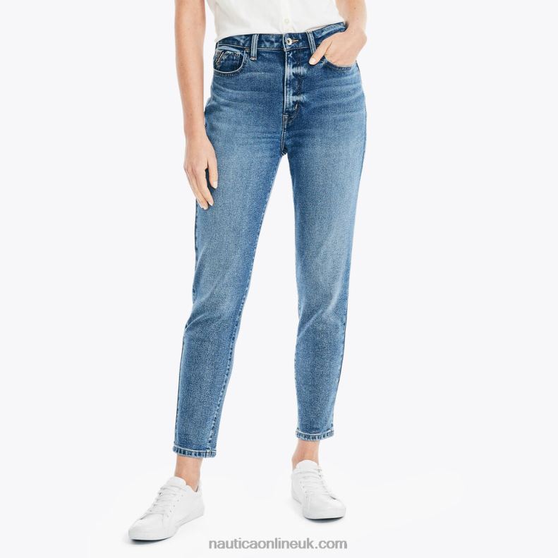 Nautica Jeans Co. High Rise Denim L6J4L982 Aegean Sea Wash Women
