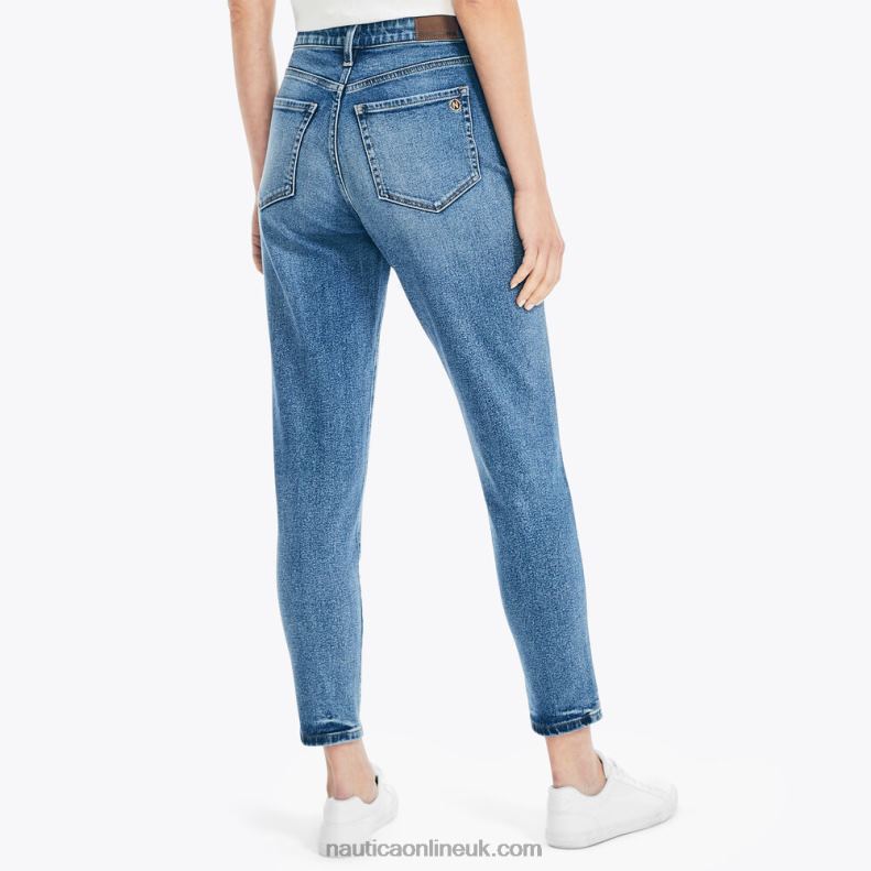 Nautica Jeans Co. High Rise Denim L6J4L982 Aegean Sea Wash Women