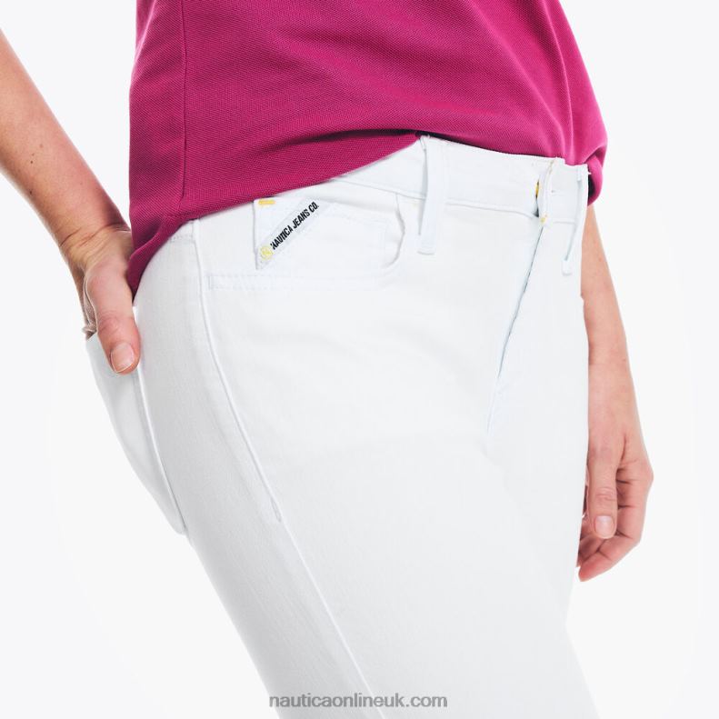 Nautica Jeans Co. True Flex Mid-Rise Skinny Denim L6J4L999 Shell Women