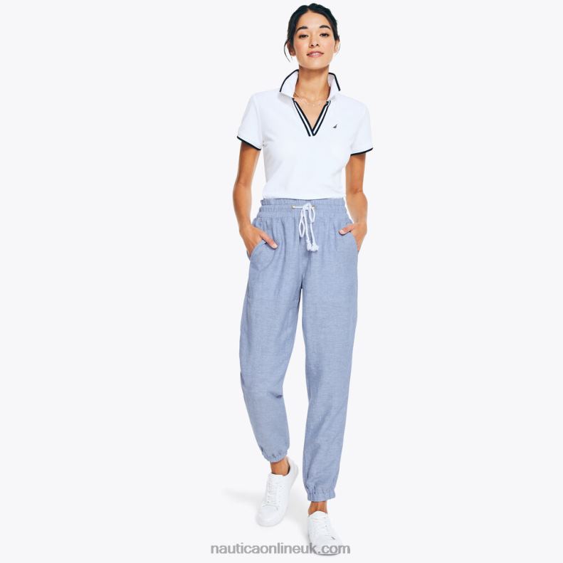 Nautica Sustainably Crafted Pull-On Jogger L6J4L753 Medium Wash Women