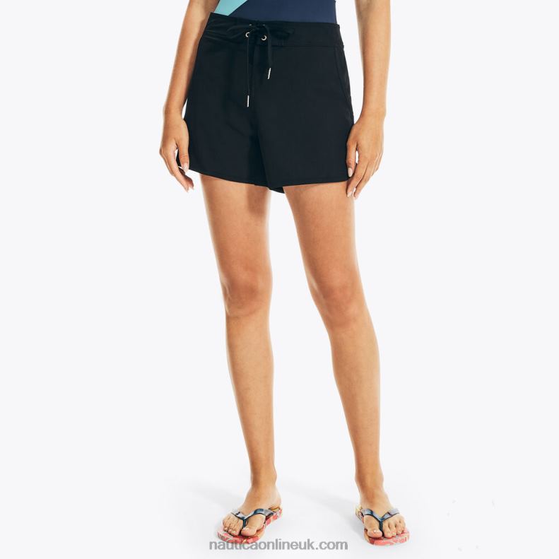 Nautica 4.5" Board Short L6J4L821 Black Women