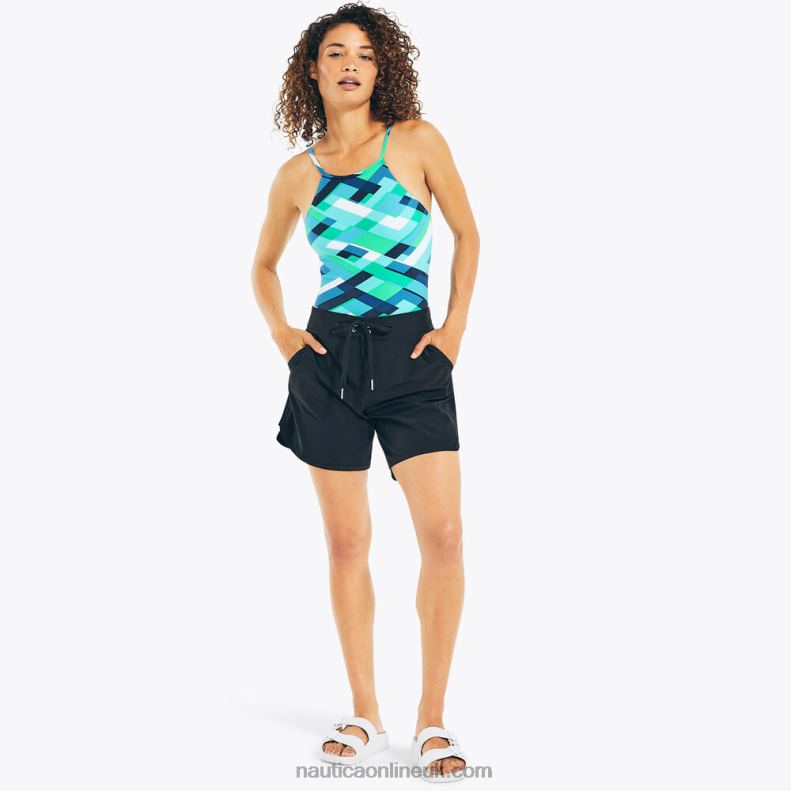Nautica 7" Board Short L6J4L884 Black Women