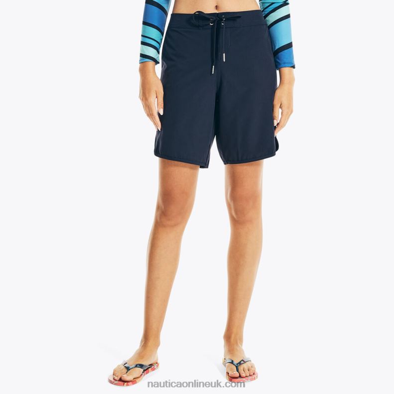 Nautica 9" Board Short L6J4L1015 Coastline Turq Women