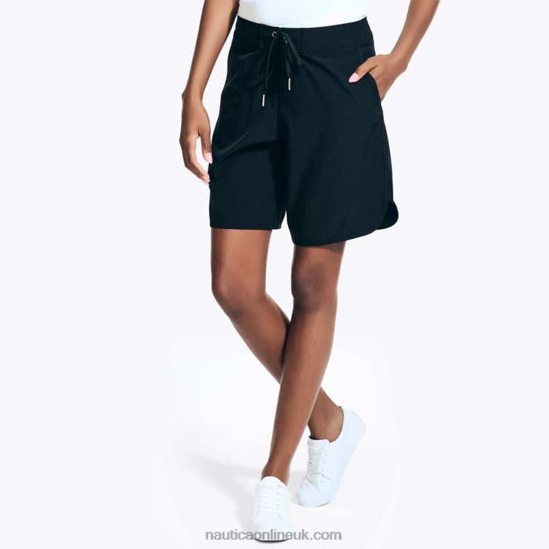 Nautica 9" Board Short L6J4L1041 True Black Women