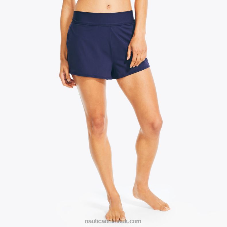 Nautica Swim Short L6J4L886 Stellar Blue Heather Women